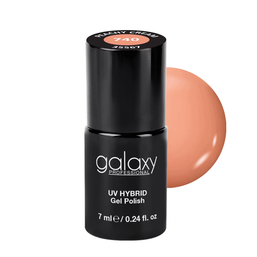 Galaxy UV Hybrid 740 PEACH CREAM 7ml