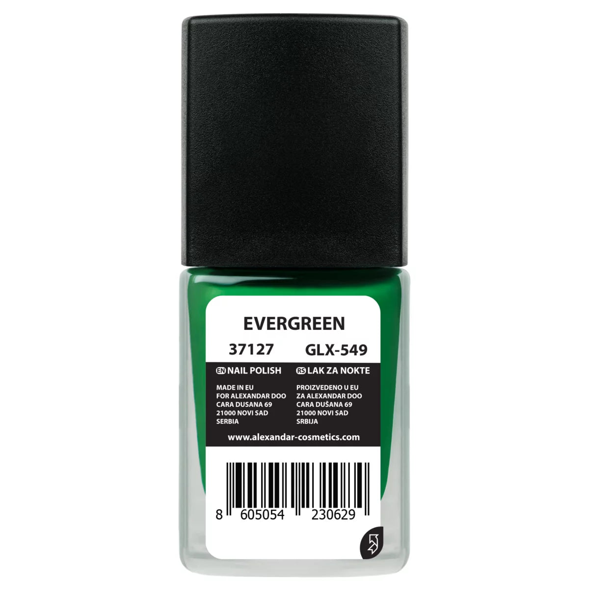 Nail Polish GALAXY 12ml Evergreen