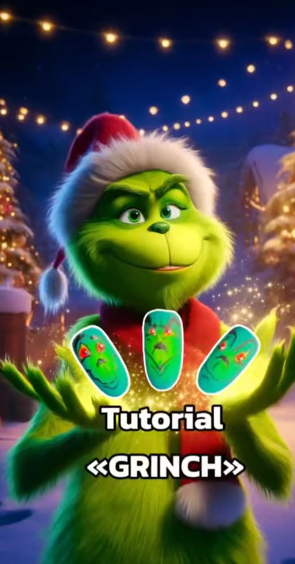 Tutorial "Grinch's smile"