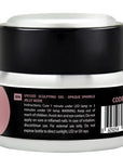 Sculpting Gel GALAXY UV/LED OPAQUE SPARKLE JELLY NUDE 30g